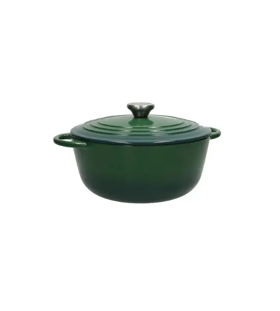 Brandani Casseruola Cocotte Verde Ghisa Smaltata 4 Lt