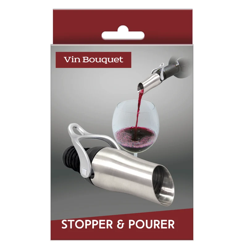 Tapón Dosificador Antigoteo para Botella de Vino