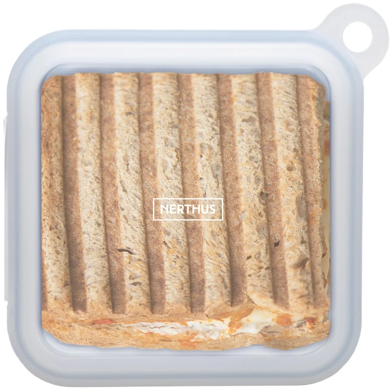 Sandwichera de silicona reutilizable