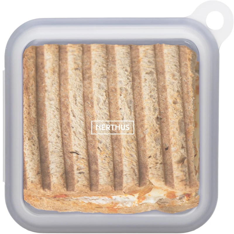 Sandwichera de silicona reutilizable