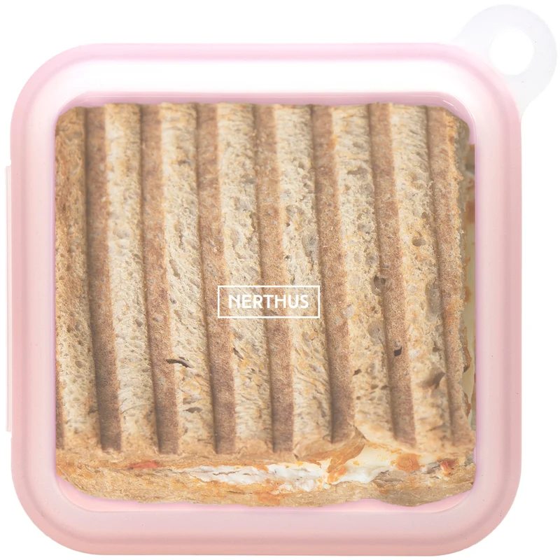 Sandwichera de silicona reutilizable