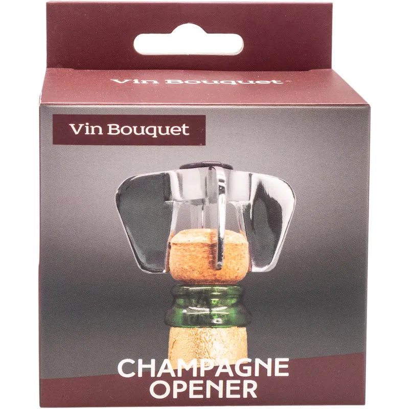 Abridor de Champán y Cava Cromado
