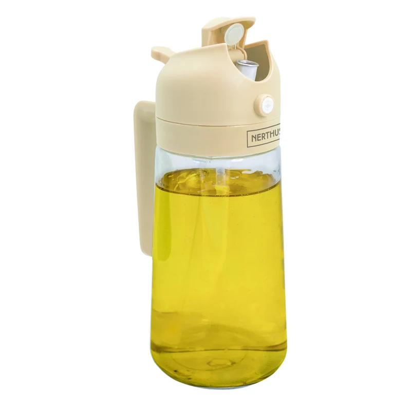 Spray de Aceite de Doble Uso – Pulverizador Antigoteo para Cocina
