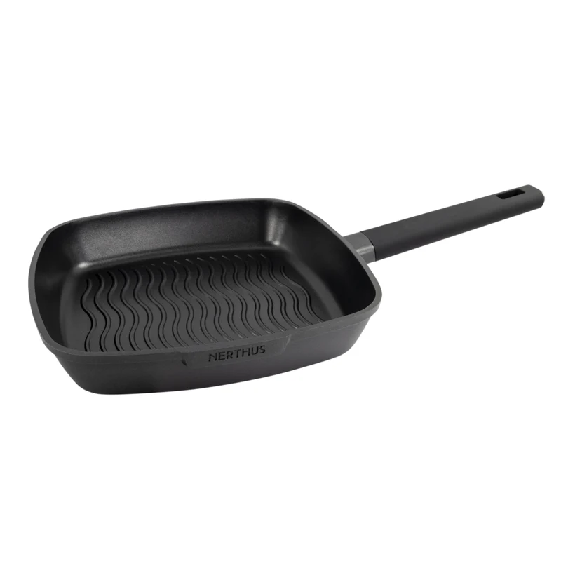 Sartén Grill Antiadherente Quantanium de PPG Reforzada Con Titanio 28 cm