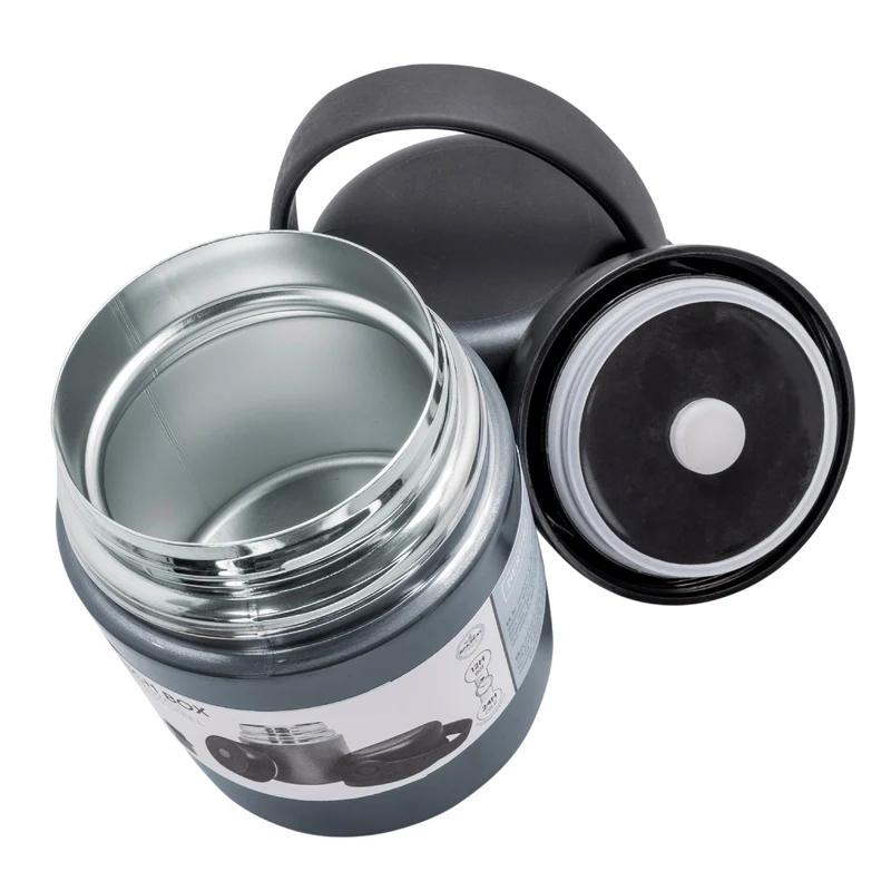 Termo para alimentos 650 ml con tapa vaso y asa