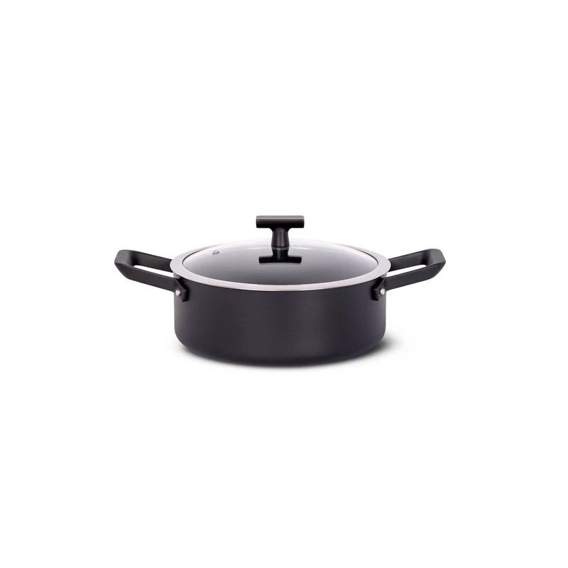 Tegame in alluminio antiaderente con coperchio Artusi 2.0