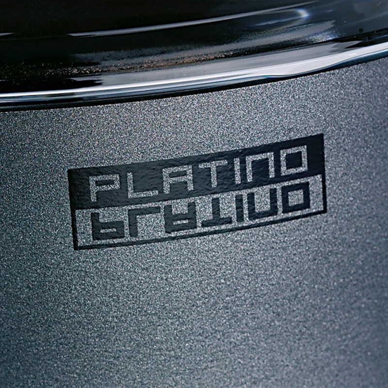 Casseruola 2 maniglie Platino