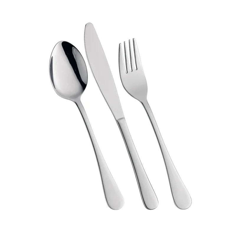 Set di posate "Viaggio" con custodia, 3 pezzi cm 23,5x7,5