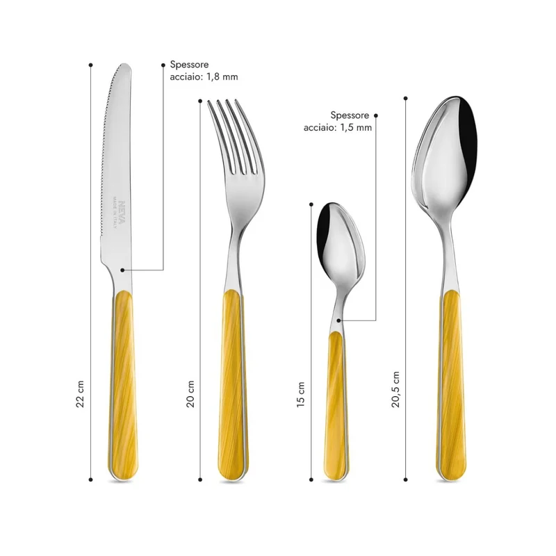 Set 24 pezzi - Abete Giallo BD15500Y