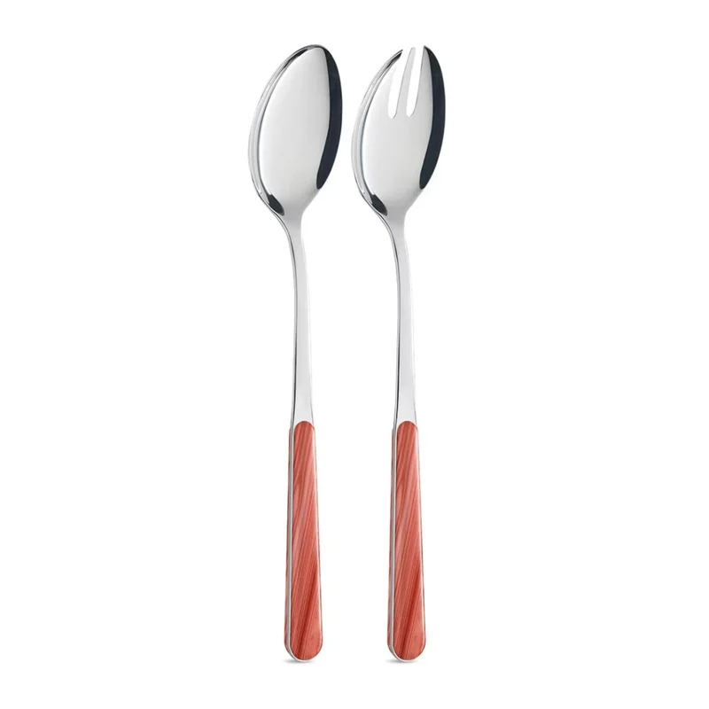 Coppia Insalata - Abete Rosa Corallo BD15500PC