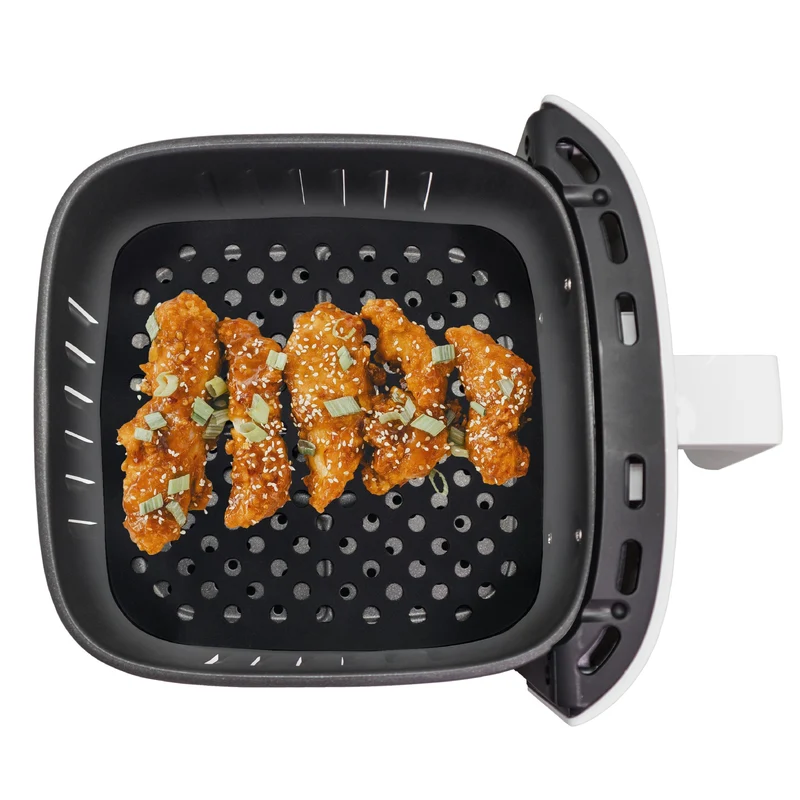 Bandeja de Silicona Perforada para Freidora de Aire – 19x19 cm, Reutilizable