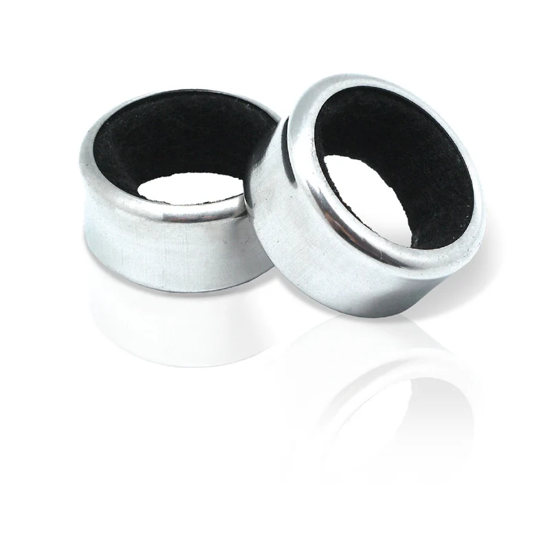 Set de Anillas Antigoteo Plateadas para Vino
