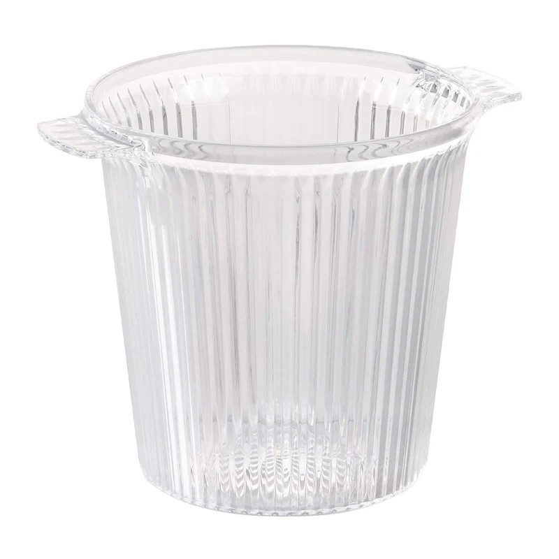 Cestello raffreddabottiglie in plastica trasparente