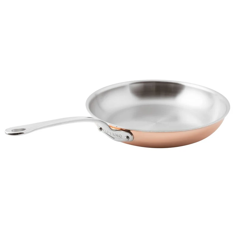 Padella rame 1 manico ø cm.28 h.5.5 lt.3.4