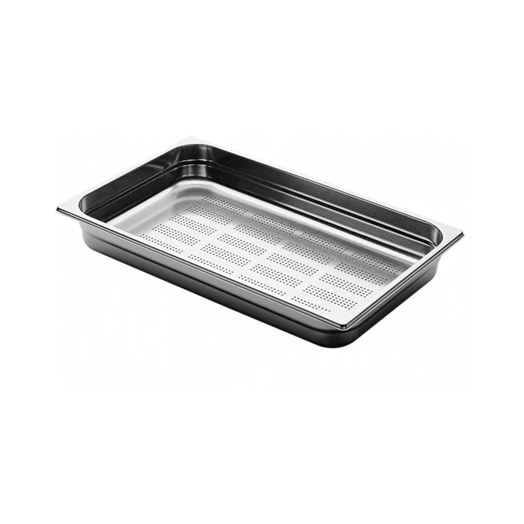 Teglia forata fondo cm.53x32.5 h.6.5 gn 1/1