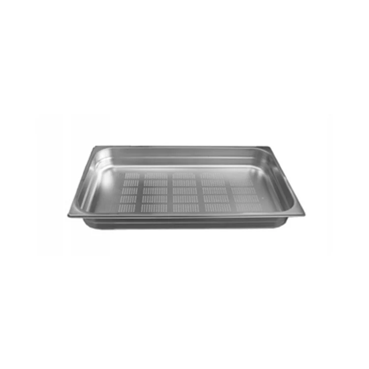 Teglia forata fondo cm.53x32.5 h.4 gn 1/1