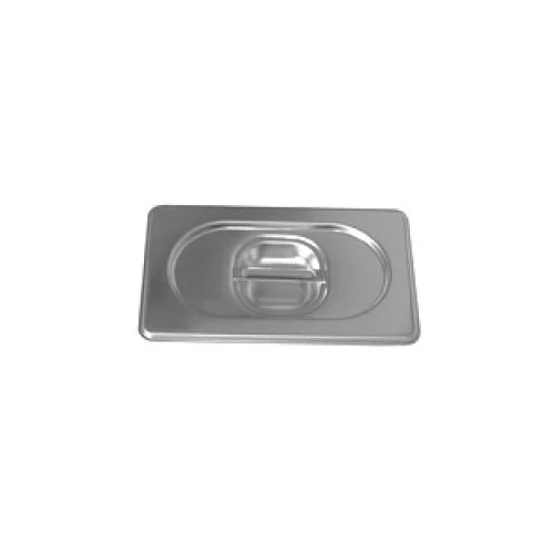 Coperchio inox gastronorm 1/9 cm.17.6x11