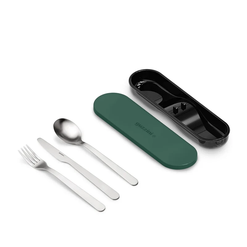 STORE&GO - LUNCH BOX CON CONTENITORE - British racing green