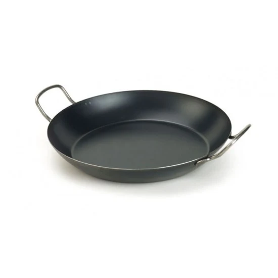 Paella ferro pesante 2 manici cm.34