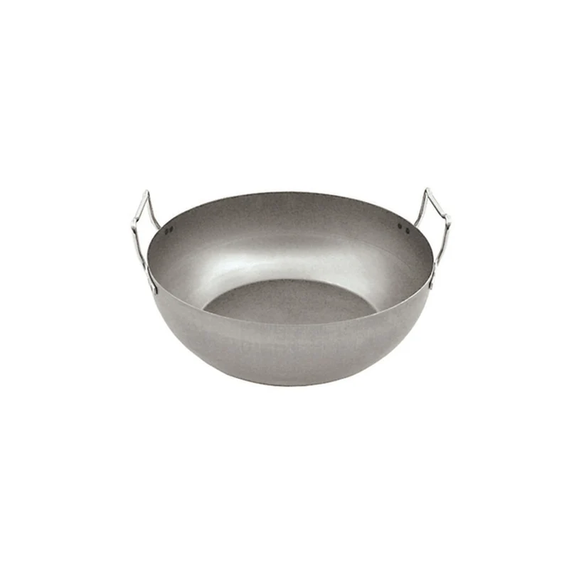 Friggitrice in ferro ø cm.32 senza cesto h.10 lt.6