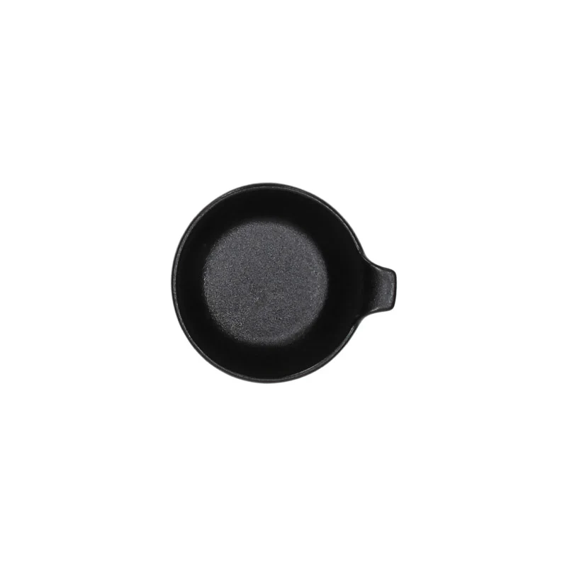 Coppetta cm 10x6, colore Nero, collezione Mignon - Tognana Porcellane