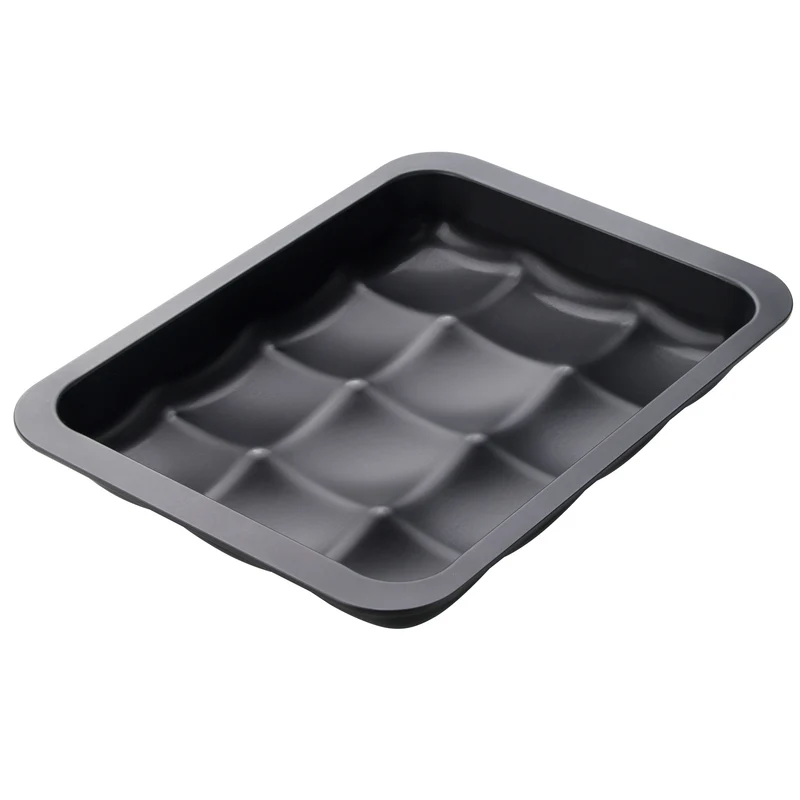 Teglia per panini monoporzione 12 impronte, Linea Black Metallic