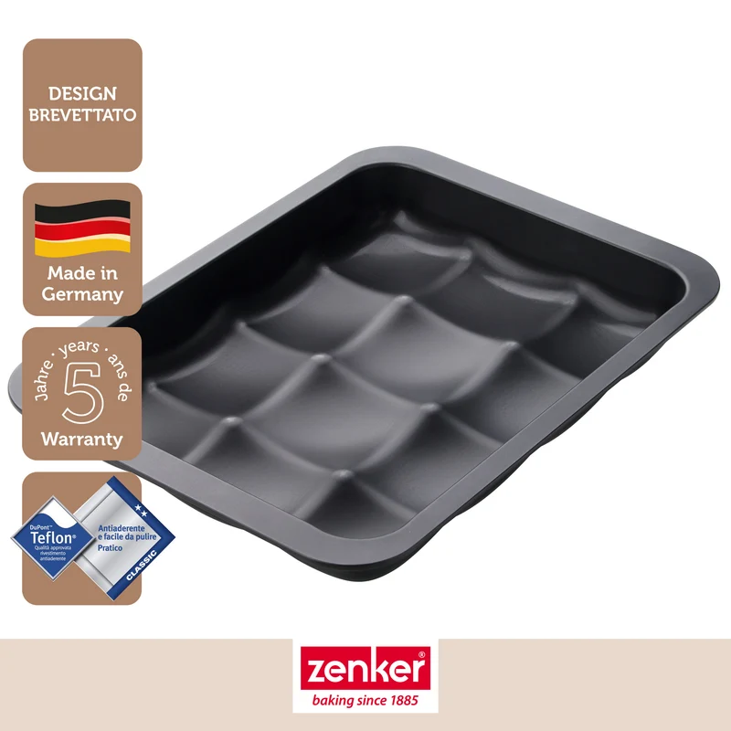 Teglia per panini monoporzione 12 impronte, Linea Black Metallic
