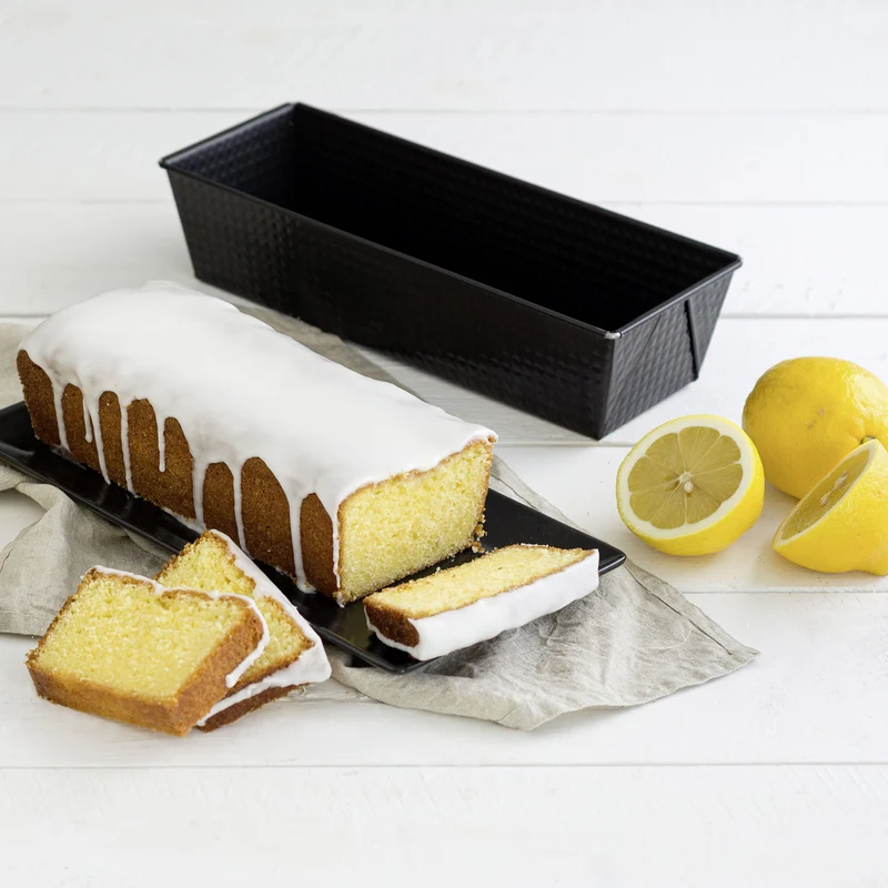 Stampo per plumcake e pane, 35 cm, Linea Black Metallic