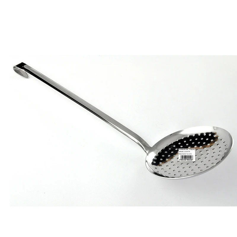 Schiumarola inox unipezzo pesante cm.11