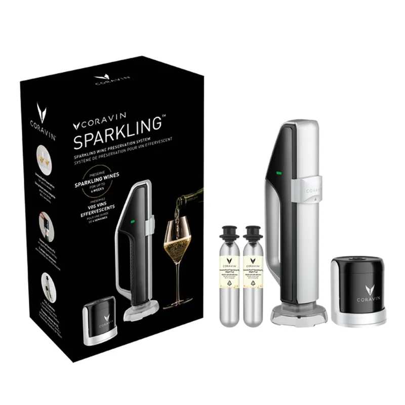Set 5 Pezzi Sistema mescita spumante/champange "Coravin - Sparkling Wine"