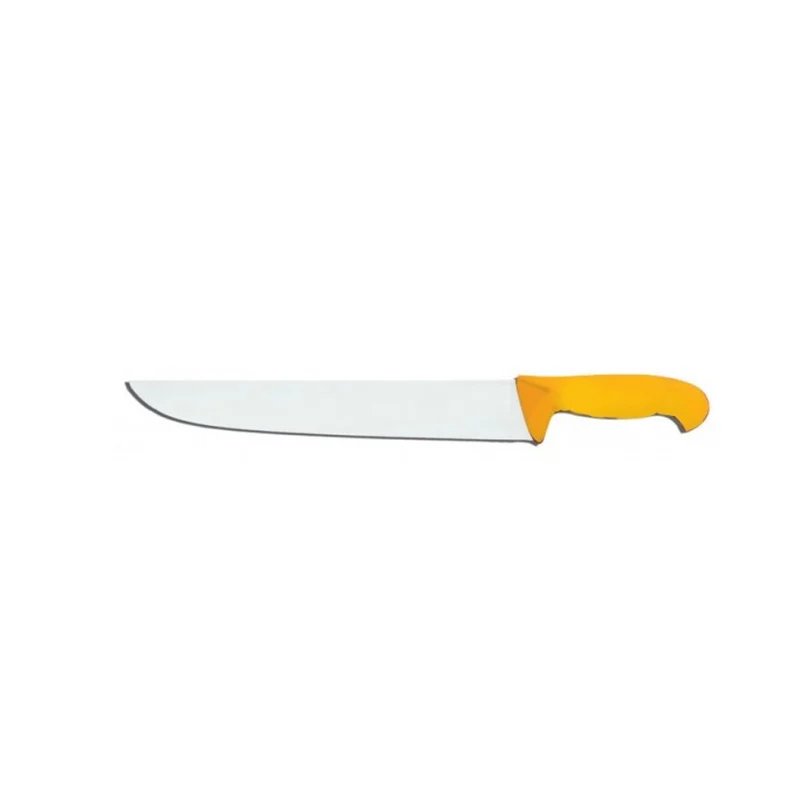 Coltello tridentum new line francese cm.26 giallo