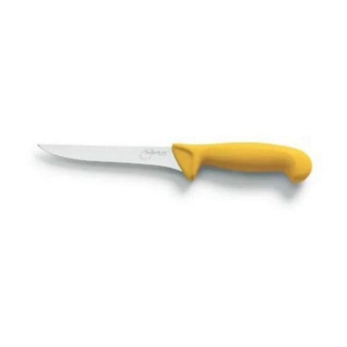 Coltello tridentum new line disosso cm.15 stretto giallo