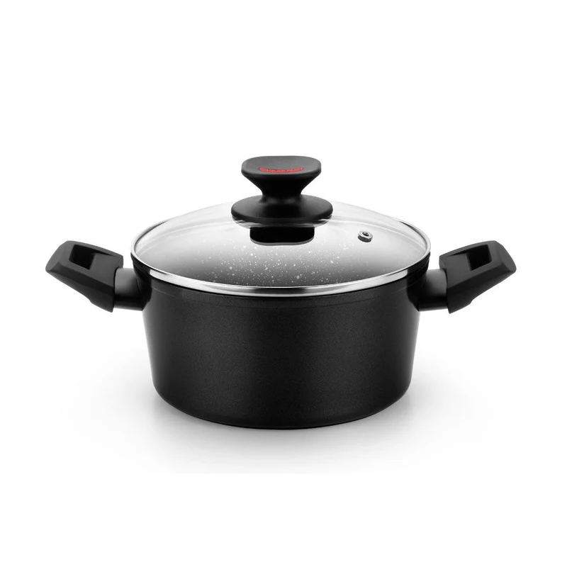 Cacerola antiadherente con tapa Titan Rock Monix