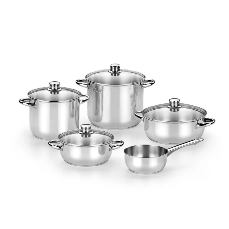 Batería de cocina 5 Piezas Optima Monix