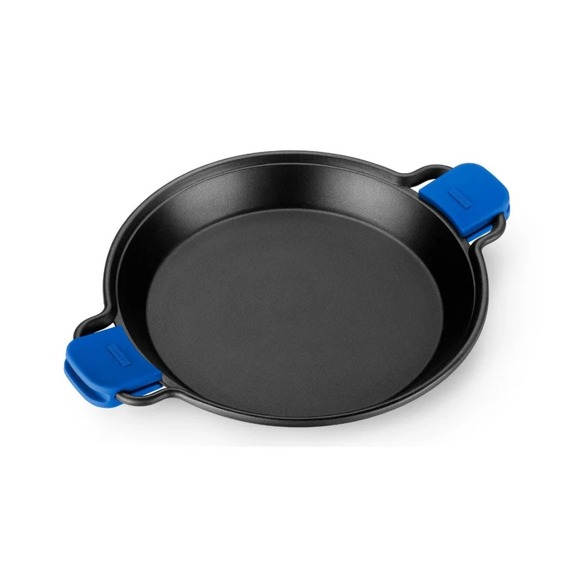 Paellera antiadherente Solid+ con asas de silicona Monix