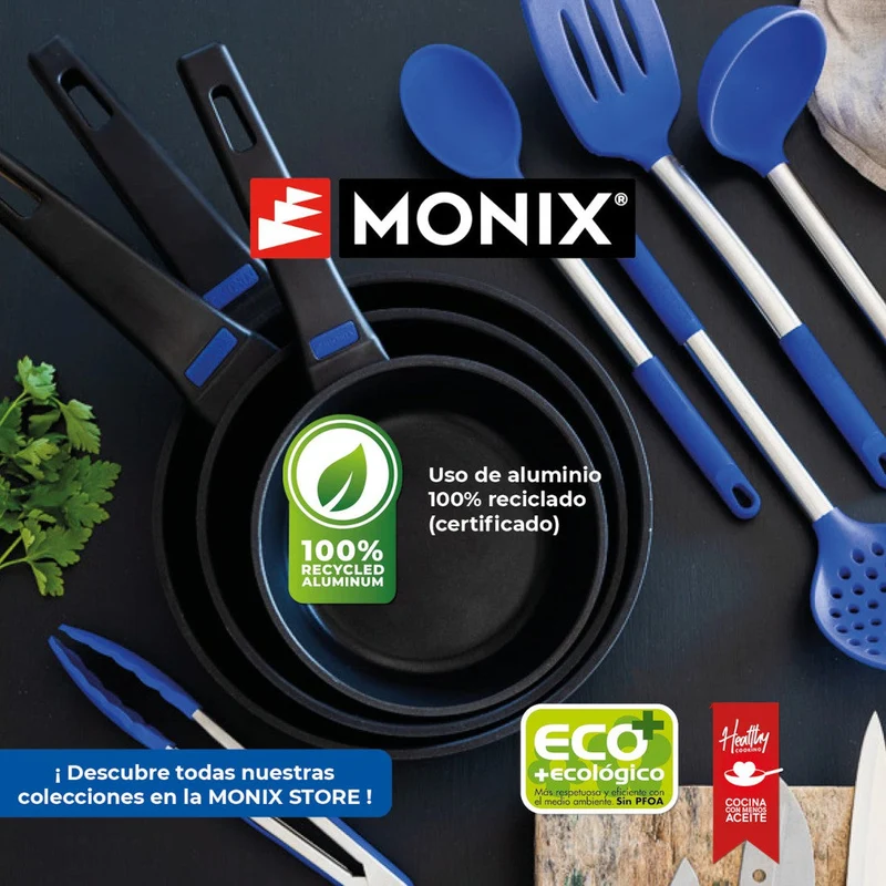 Lote de sartenes antiadherentes Solid+ Monix