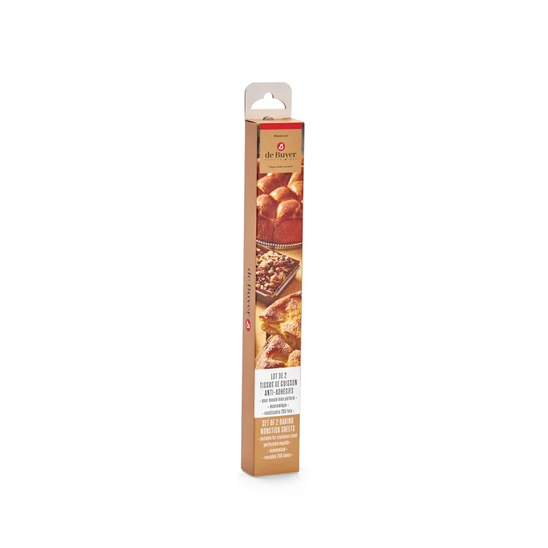 Pack de 2 hojas de cocción reutilizables De Buyer