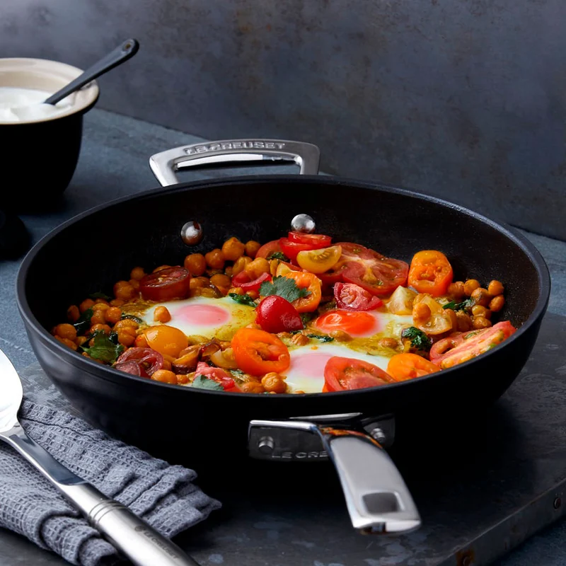 Conjunto de 2 sartenes alta y baja PRO Le Creuset