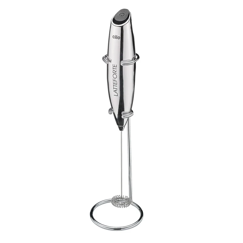 Batidor espumador para leche Cilio (con soporte)