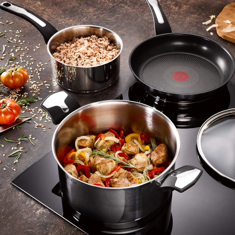 Sartén antiadherente exterior inox Emotion Tefal