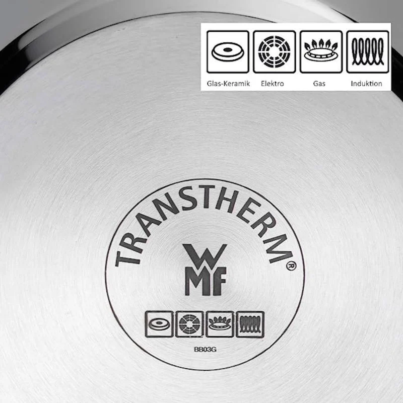 Sartén antiadherente cerámica con exterior inox Durado WMF