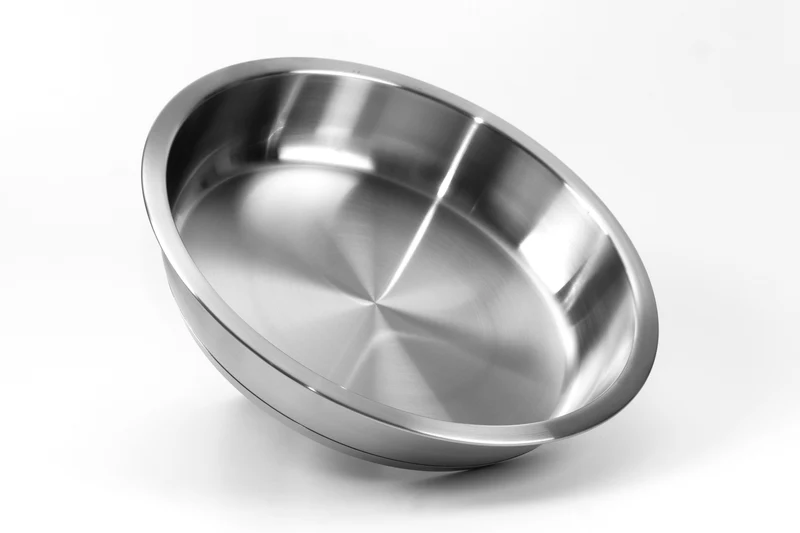 nesto Edelstahl-Pfanne Ø 28 cm x 6,2 cm, unbeschichtet