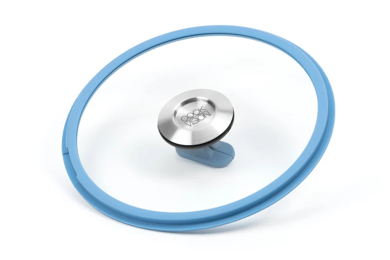 nesto Topf Deckel mit Silikonrand Ø 24 cm blau