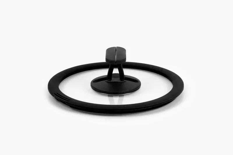 nesto Topf Deckel mit Silikonrand Ø 18 cm, schwarz
