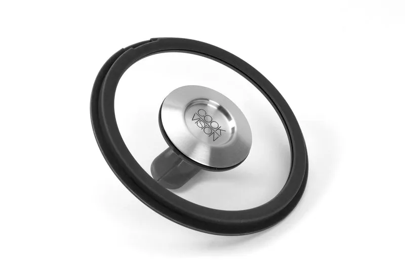 nesto Topf Deckel mit Silikonrand Ø 18 cm, schwarz