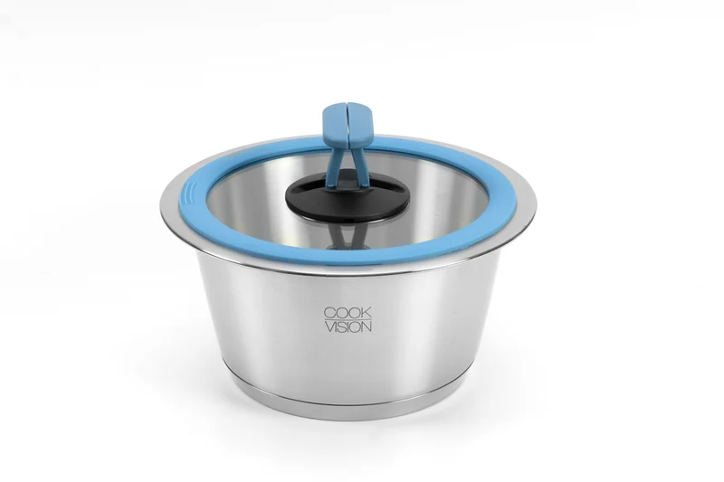 nesto Topf-Deckel mit Silikonrand Ø 16 cm blau