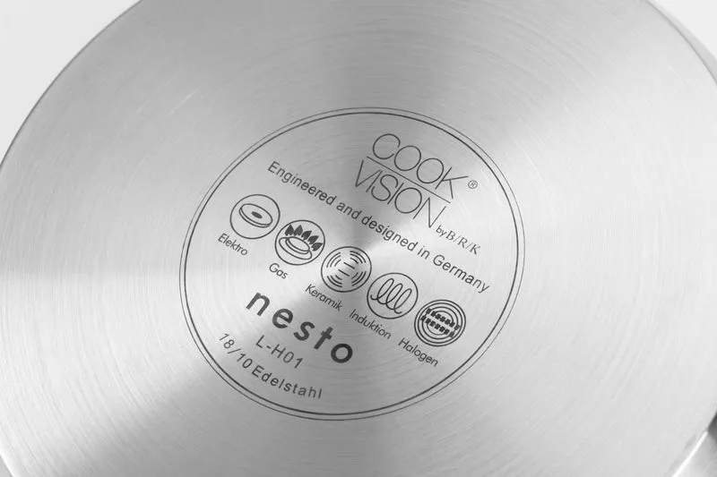 nesto Edelstahltopf Ø 24 cm x 15,0 cm, 5,1l