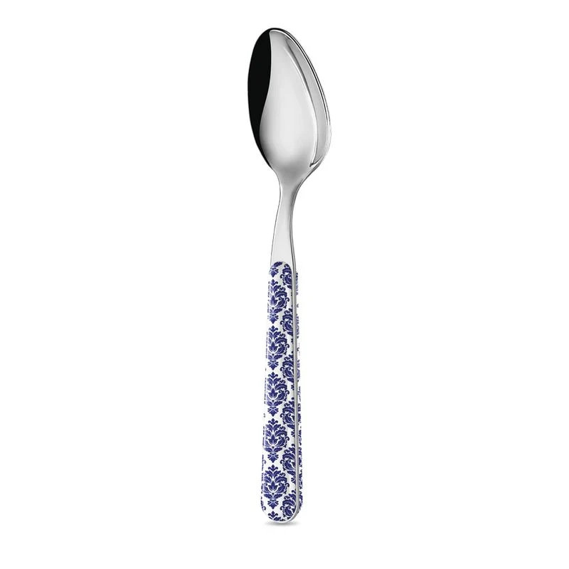 Cucchiaio Tavola - Damascato Blu BD14041BW