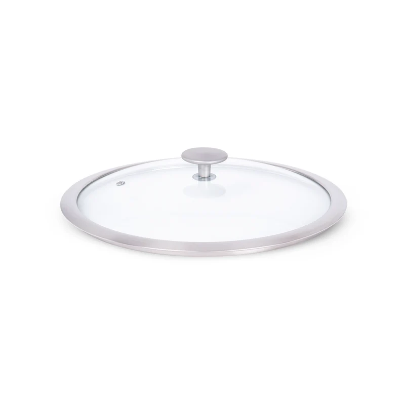 Coperchio piatto con bordo in acciaio Cooking Deluxe