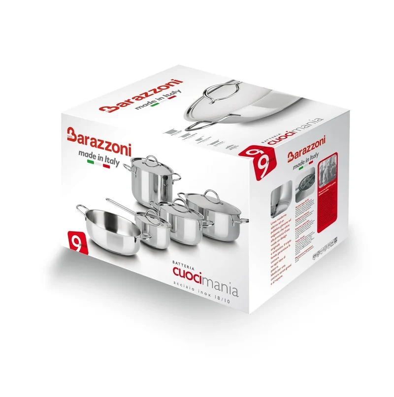Set/Batteria 9 pezzi